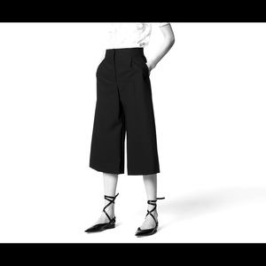 Sandro wide leg cropped pants